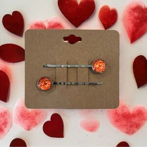 NEW Full of Love Design Bobby-pin Set